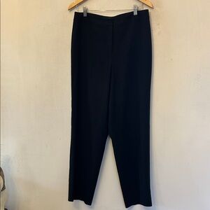 St John Caviar Classic Black pants Size 10 EUC